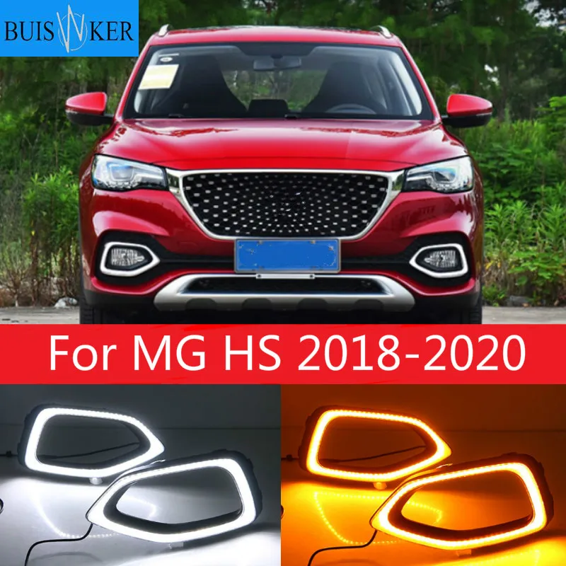 

Car bumper headlight for MG HS daytime light 2018~2020y DRL car accessories LED headlamp for MG HS fog light