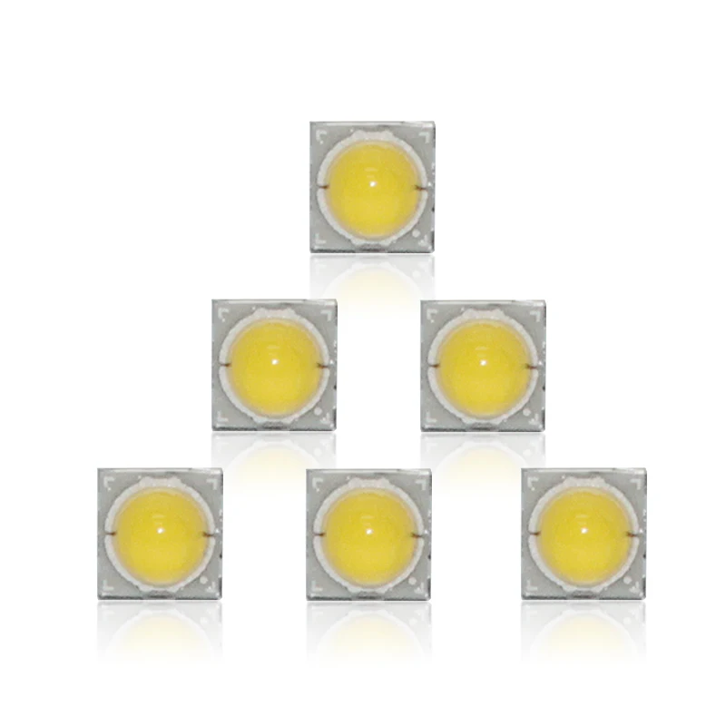 100PCS XPE 1W 3W High Power LED Diode Beads 3535 SMD Neutral White 4500K Replace XPE2 XPG2 For DIY Spot Light