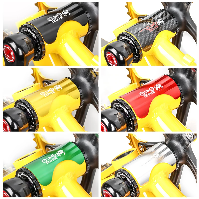 MUQZI MTB Folding Bike BB Frame Protector Sticker Alloy Carbon Fiber Bottom Bracket Protection Guard