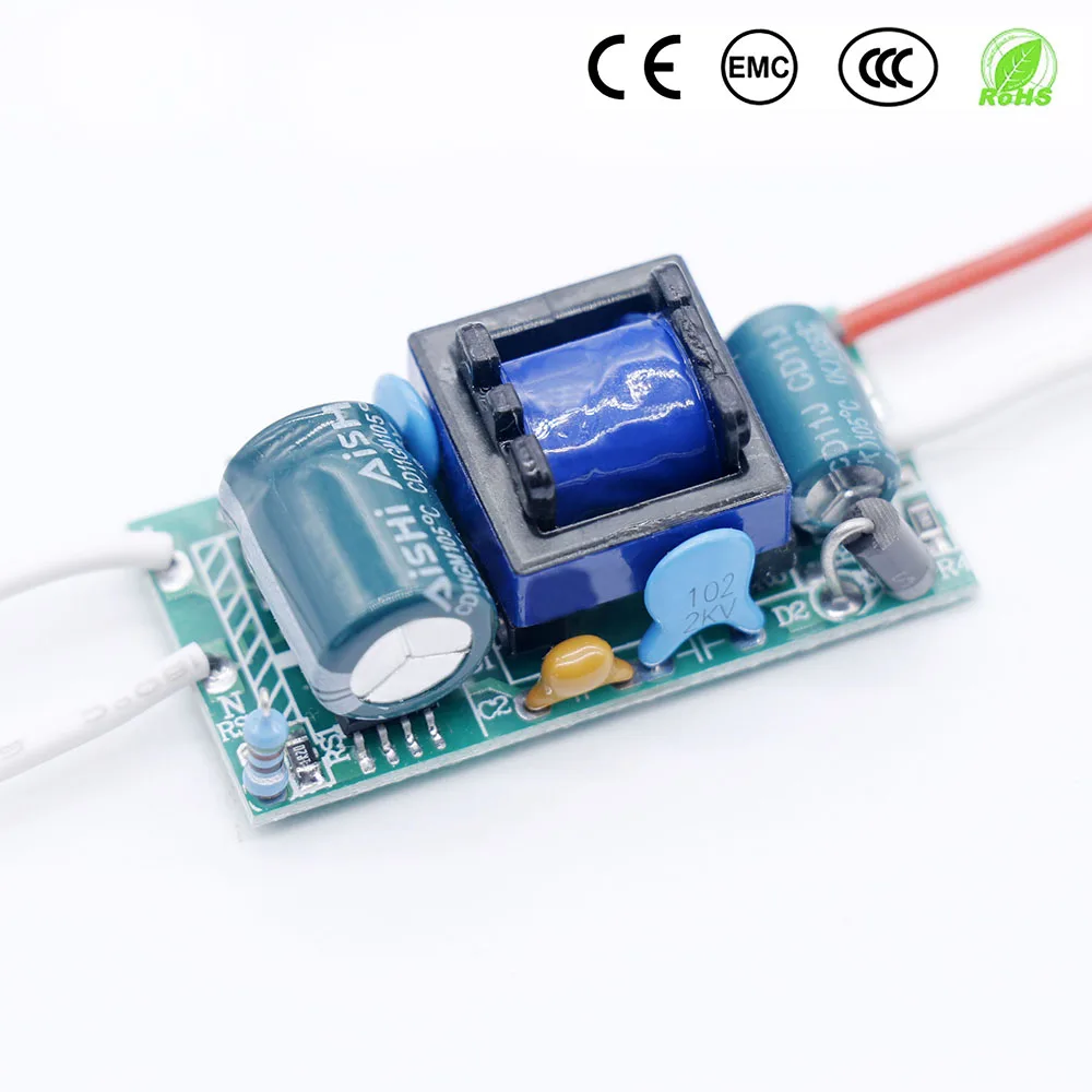 LED Driver 1*3W 2*3W 3*3W For LED Lights AC85-265V Power Supply Constant Current Voltage Control Lighting Transformers For DIY