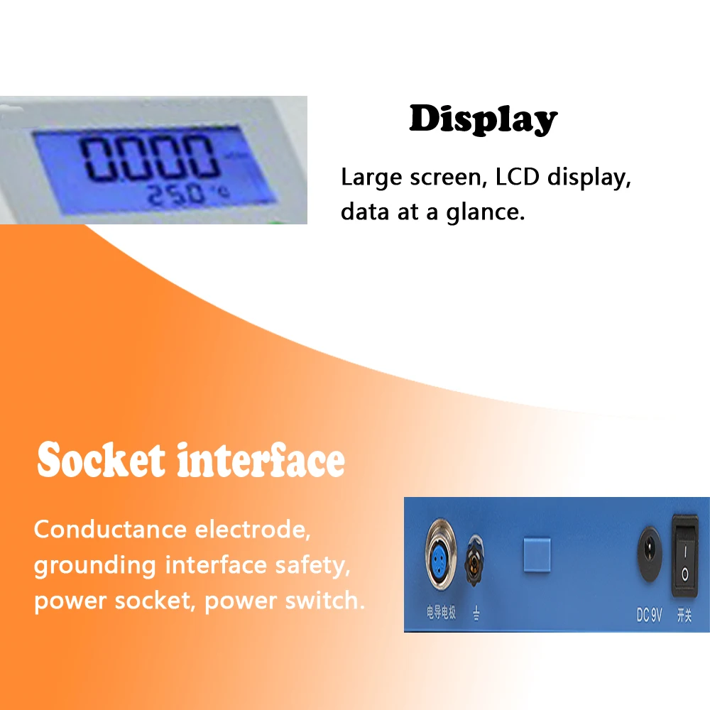 DDS-11A Serie Hoge Kwaliteit Lab Bench Top Geleidbaarheidsmeter