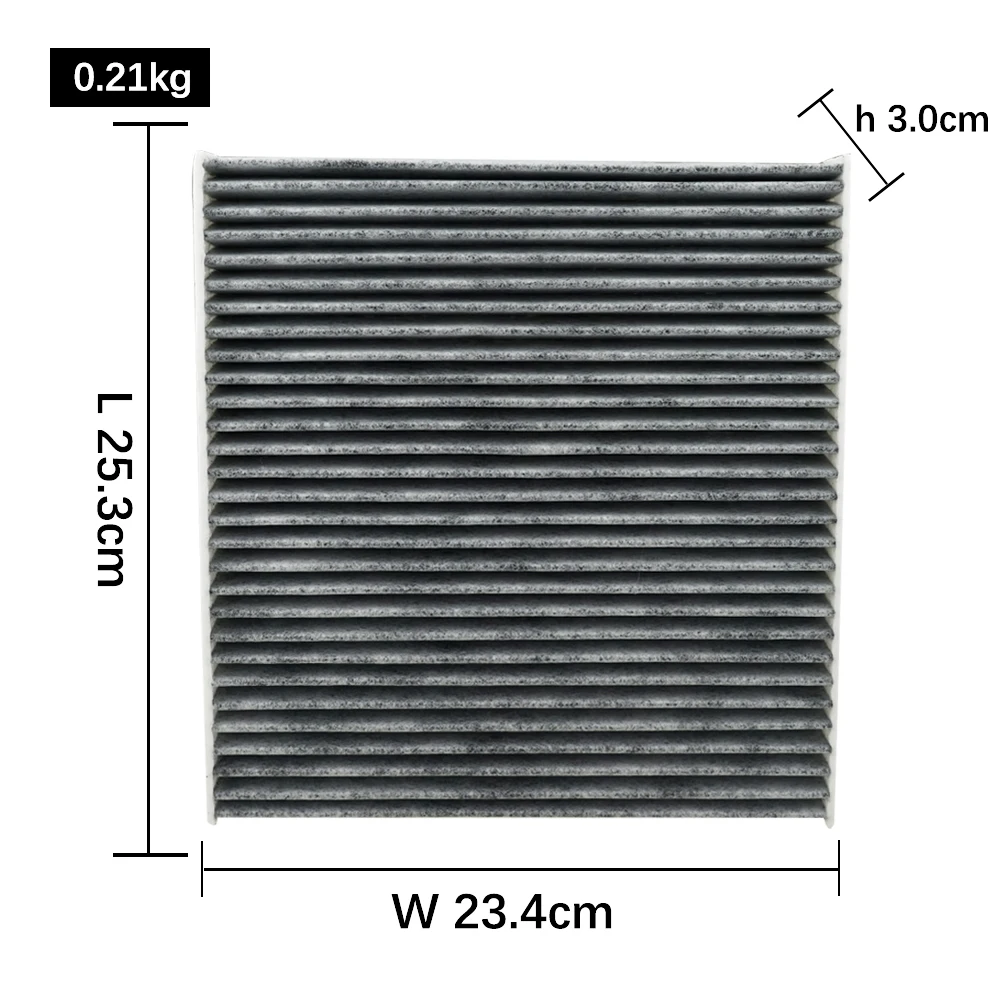 Cabin Filter 5Q0819653 For VW GOLF VII 1.4 2.0 2014- TIGUAN 2016- T-ROC LAVIDA  AUDI A3 TT Q2L Q3 SKODA OCTAVIA KAROQ SUPERB