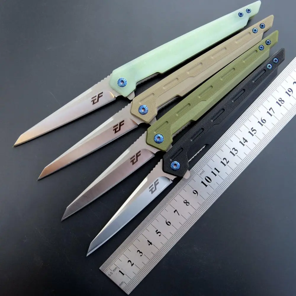 Image of Eafengrow EF948 Klapptaschenmesser Jackknife D2 Klinge G10 Griff Survivcal Taktische Camping Jagd EDC Werkzeug