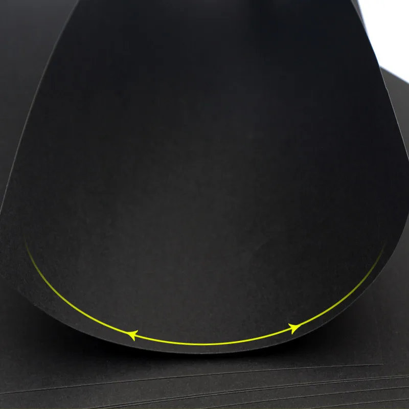 50pcs/lot A3 A4 A5 Black Kraft Paper DIY Card Making 120g 150g 180g 250g 300g 400g Craft Paper Thick Paperboard Cardboard