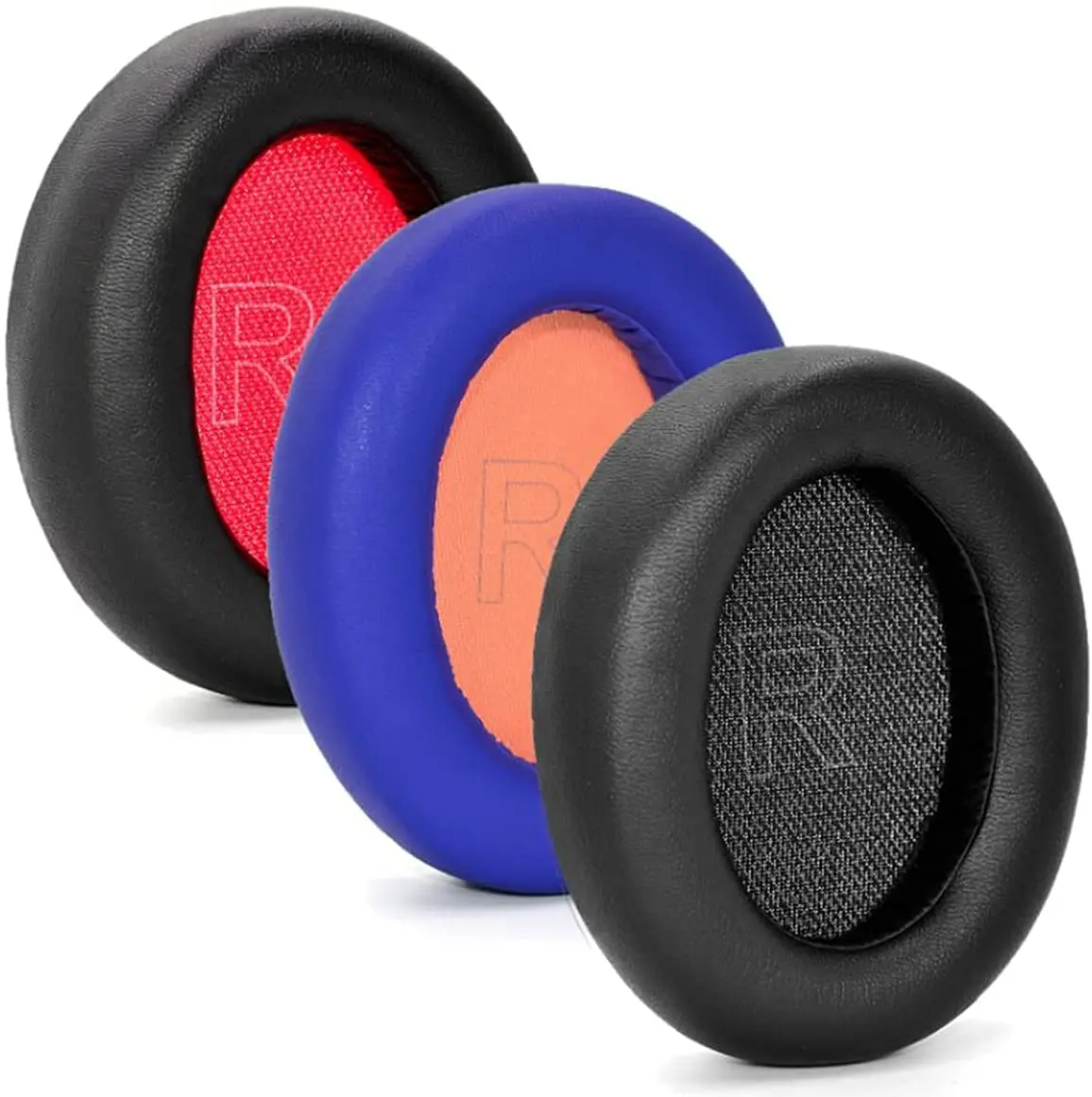 وسائد أذن بديلة لسماعات Anker Soundcore Life Q10 / Q10 BT مع جلد بروتين ناعم وإسفنجة ذاكرة