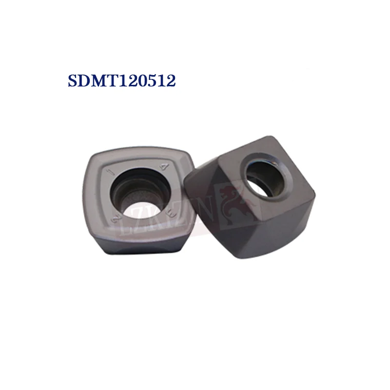 SDMT120512 SDMT150512 PH LF6018 inserto in metallo duro utensile per tornitura di fresatura tornio CNC fresa ad alimentazione rapida SDMT per acciaio inossidabile