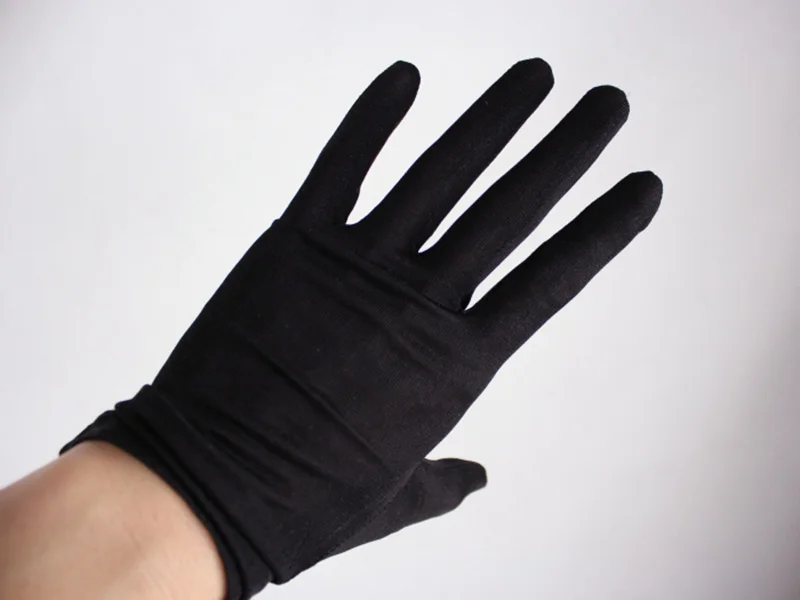 100% Natural Silk Gloves Female Summer Thin UV Sunscreen Breathable Sleep Moisturizing Elastic Touch Screen Driving Mittens L36L