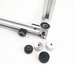 4pcs/lot Aluminum Rod Connector European Standard 2020 Aluminum Profile Foot Pad Anti-vibration and Anti-skid Support Feet