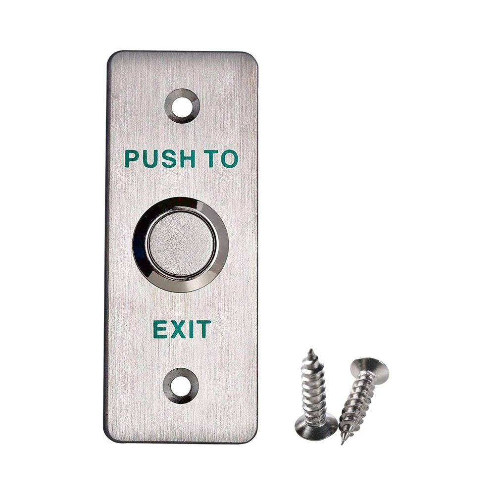 IP65 Waterproof switch Door Exit Button Release Push Switch Stainless Steel Alloy exit button