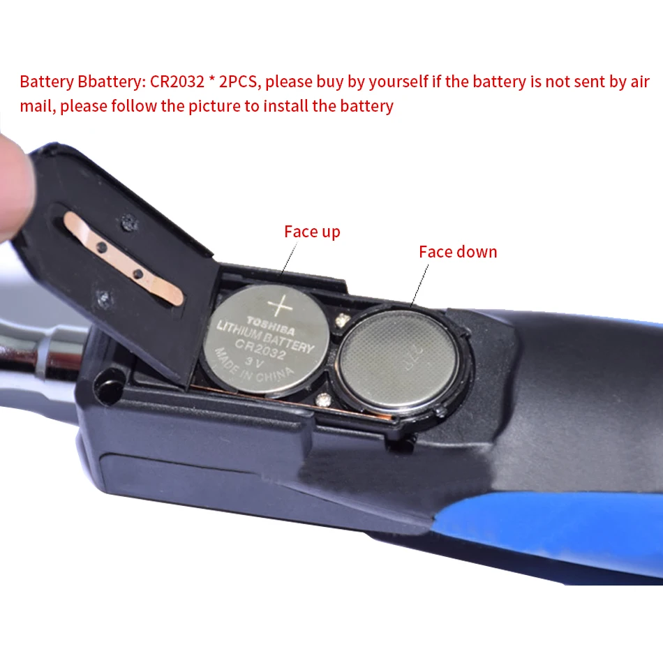 Llave dinamométrica Digital electrónica 5-100NM 1/2 herramienta de mano pulida de trinquete