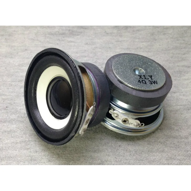 SOTAMIA 2Pcs 52mm Audio Portable Full Range Speakers Column 4 Ohm 3W Mini DIY Sound Speaker Loudspeaker For Sound System