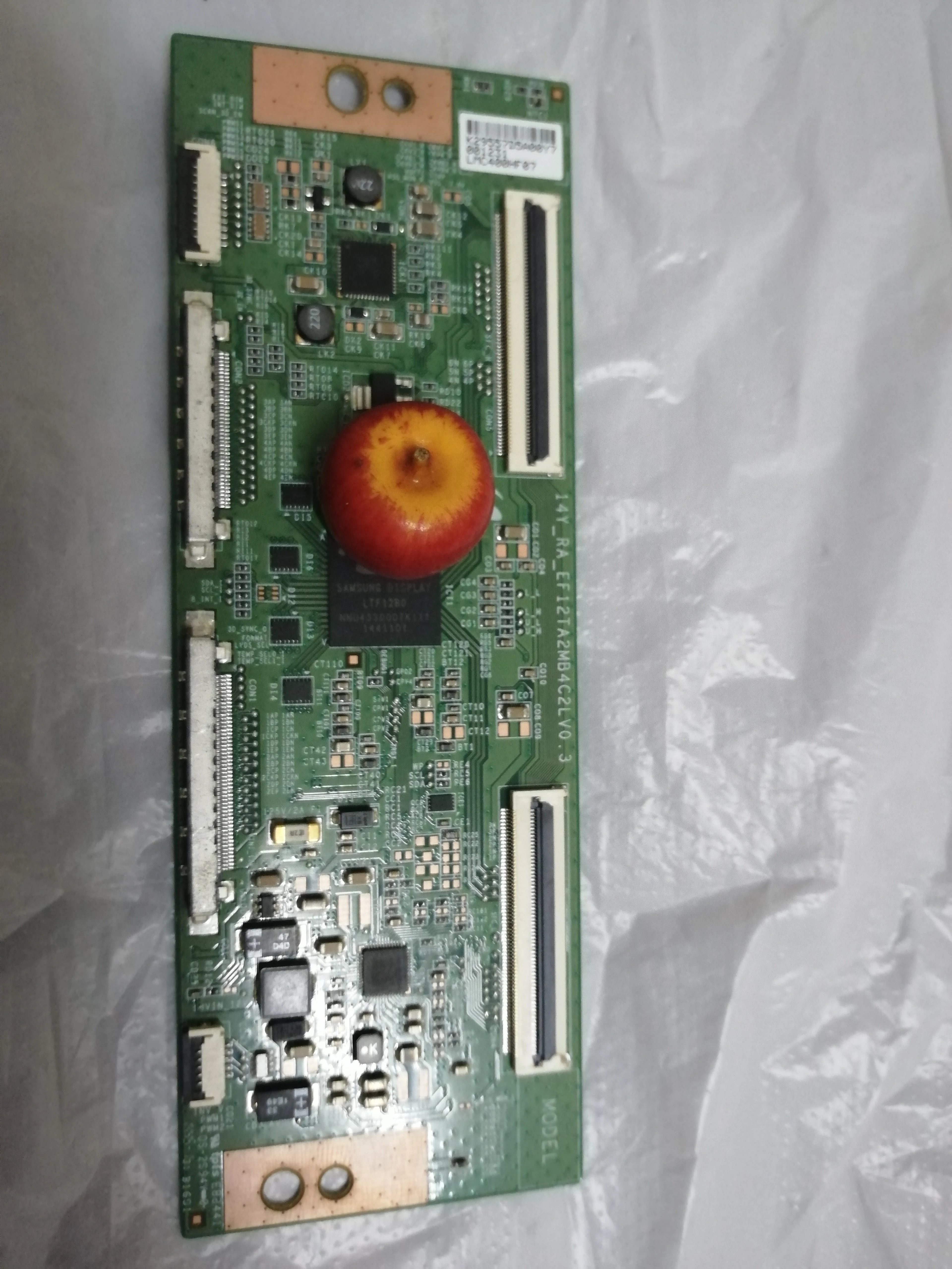 14Y_RA_EF12TA2MB4C2LV0.3 Logic Boardสำหรับ/เชื่อมต่อกับT-CONเชื่อมต่อบอร์ด