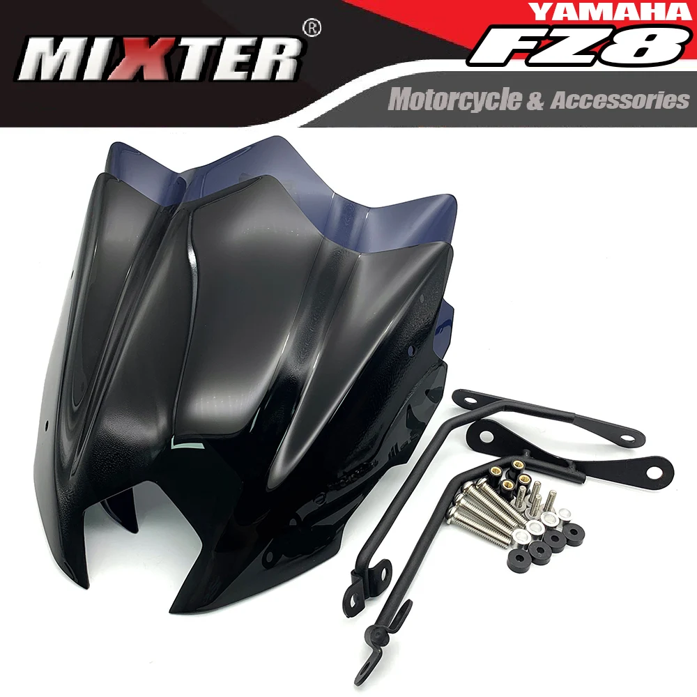 

Экран на лобовое стекло для мотоциклов, для YAMAHA FZ8 2010 2011 2012 2013 2014 2015 2016