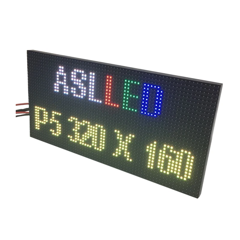 

P5 Indoor Led Display Module 64x32 Full Color Screen 1/16s SMD2121 320x160mm