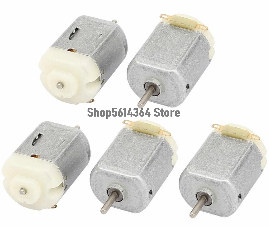 5 Pcs DC 3V 5000RPM Low Voltage Micro Mini Motor 130 Model for Toys DIY