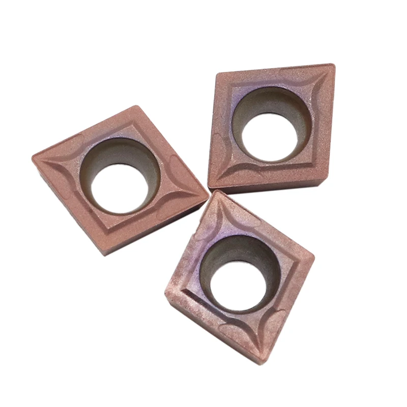 Ccmt09t304 vp15tf 100 pçs inserções de carboneto ccmt 09t304 lâmina torneamento interno ferramenta cnc torno metal ferramentas ferramenta de corte acessórios