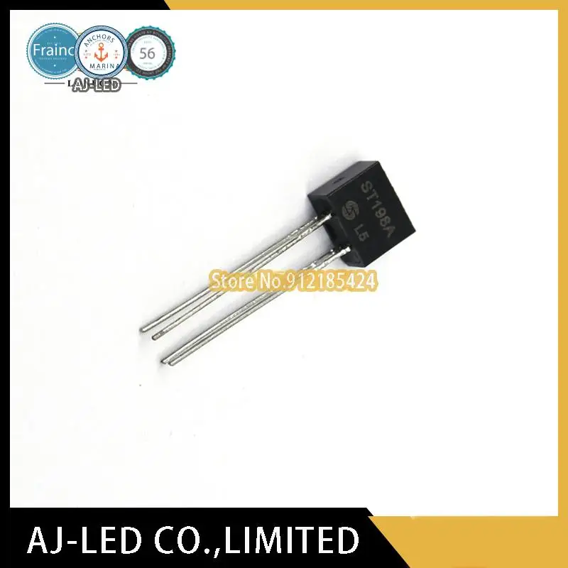 10pcs/lot ST198A reflective photoelectric switch for smart card, power switch, automatic sensor