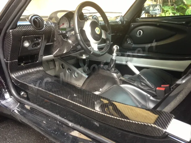 

Car Accessories Dry Carbon Fiber Door Sill Kit 2pcs Fit For 2008-2011 Exige S2 Elise S2 Door Sill Car-styling