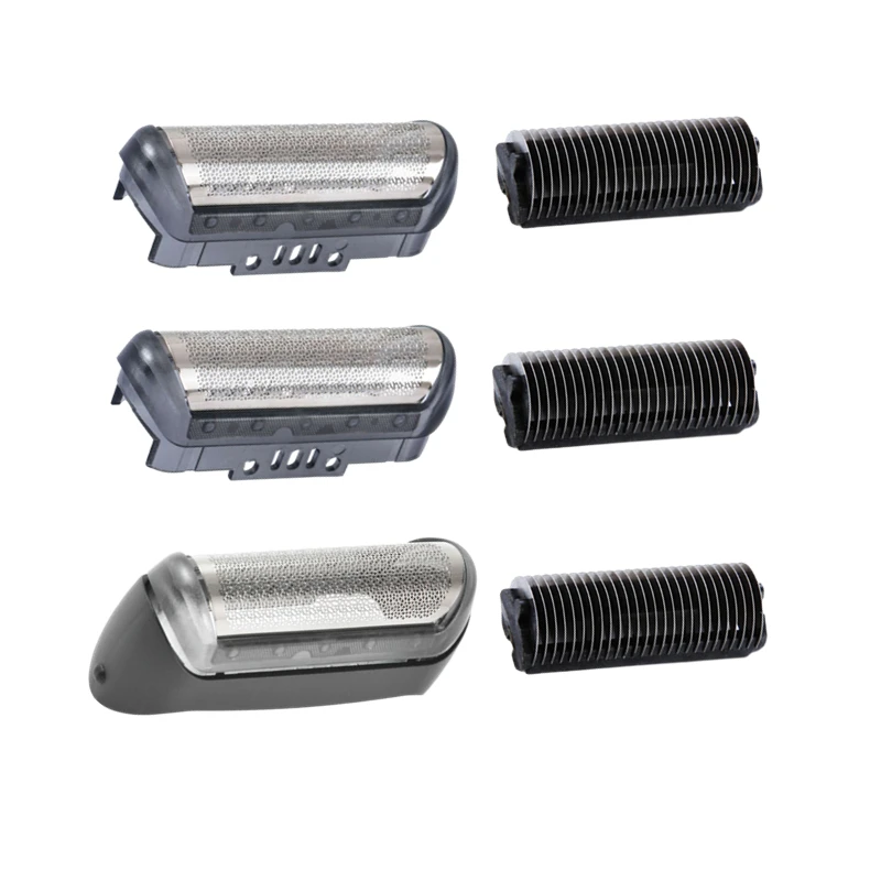 10B20B Shaver 3x Foil and 3x blade for BRAUN CruZer3 Z4 Z5 180 190 1735 1775 Z40 1000 shaver razor