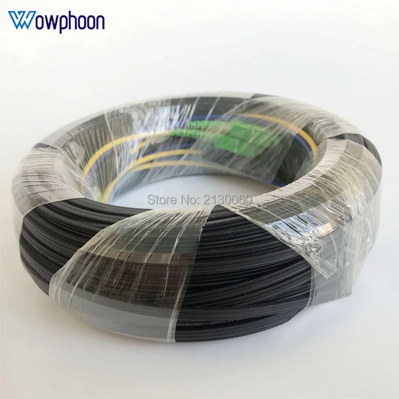 Fiber Optic Patch Cord, FTTH Drop Cable, 2 Core, SC, LC, ST, FC, G657A1, 300m