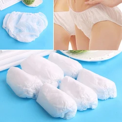 6 Pregnant Women Men Brief Sterilized Disposable Non-woven Underwear Clean Intimate Prenatal Postpartum Paper Underpants Travel