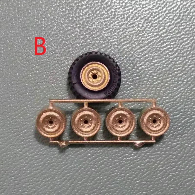 Ruote in metallo 1 pz 1/87 ruote modificate staticamente