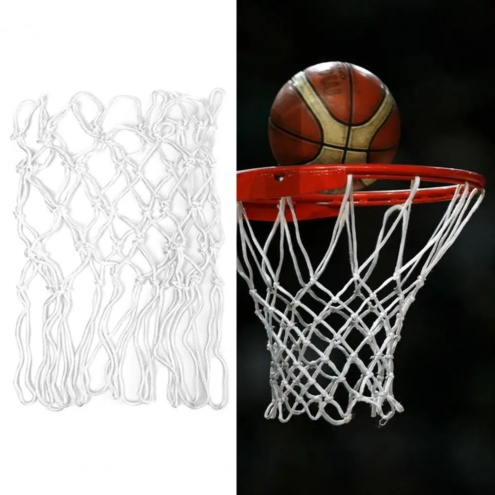 Basketball Hoop Mesh 13 Schnallen Basketball Net Professionelle Sonnencreme Standard Nylon Basketball Net für Outdoor Sport Liefert