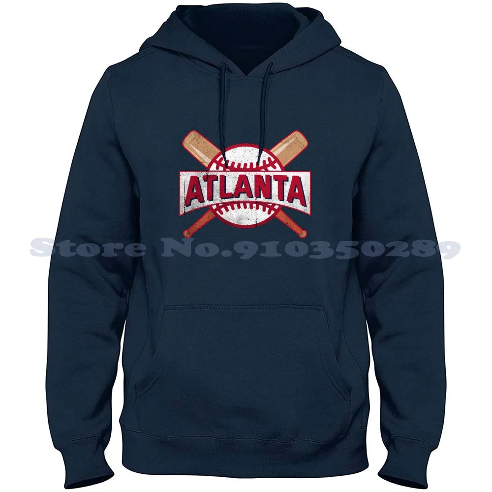 Baseball Team Love Sport Funny Gifts 100% Cotton Hoodie T-Shirt Atlanta Brave Fan Braves Atlanta Brave Atlanta Schedule Braves