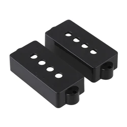 SET OF Electric PB P Bass Pickup Covers 28.5MM Pole Spacing BLACK