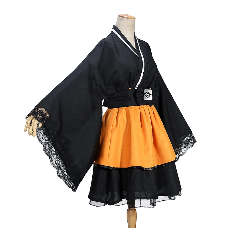 Japanese Anime Cosplay Costume Uzumaki Lolita Kimono Costume For Women and Men