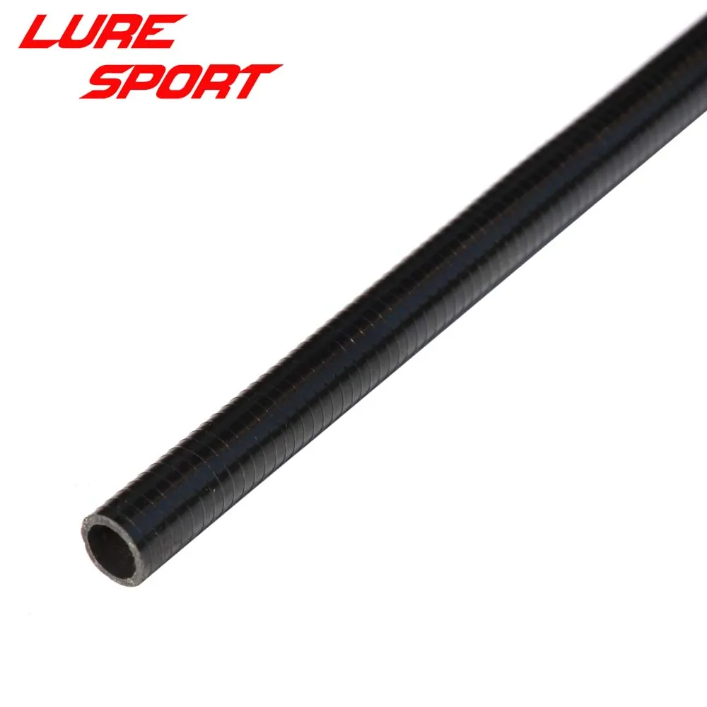 LureSport 2pcs/lot 1.66m 1 section blank carbon Rod Building component Fishing Pole Repair DIY Accessories