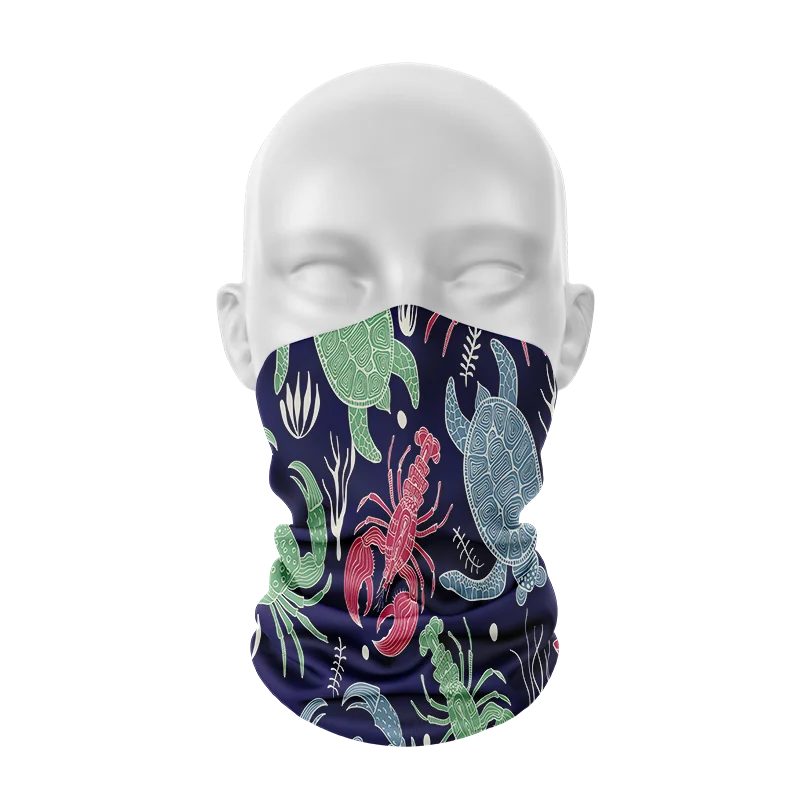 New Fashion 3D Printed Women Summer Headscarf Neck Gaiter Seamless Tubular Hijab Scarf Magic Sports Cycling Face Dustproof Buffe