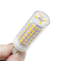 Bez migotania G9 LED lampa AC220V 110V ściemnialna żarówka LED 15W światło punktowe żyrandol światło ciepłe/Natura/zimny biały wymień lampę halogenową