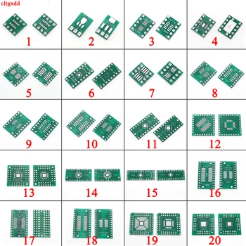 PCB 보드 턴투 딥 어댑터 컨버터 플레이트, SOP8 SOP14 SOP16 SOP20 SOP24 SOP28 QFP FQFP TQFP TSSOP 8 14 16 20 24 28, 10 개 