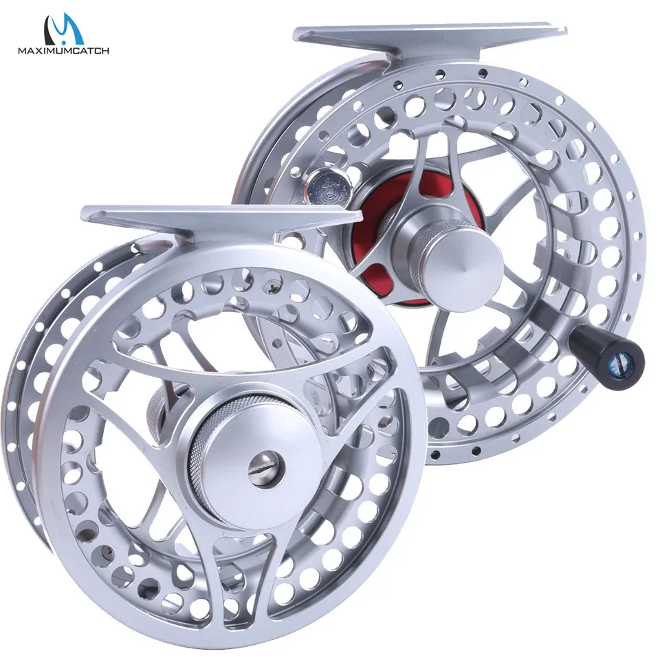 Maximumcatch MC 5-9WT CNC Machine Cut Aluminum Fly Reel Large Arbour Fly Fishing Reel