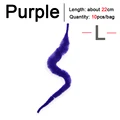 L Purple  10pcs