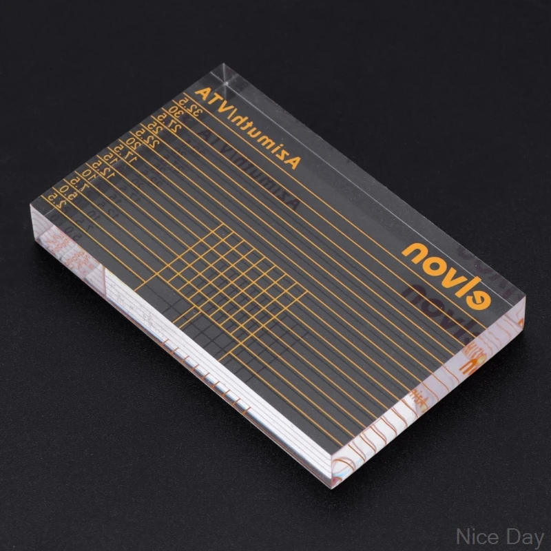 LP Vinyl Record Player Measuring Phono Tonearm VTA/Cartridge Azimuth Ruler with bag Ju16 20 Dropship