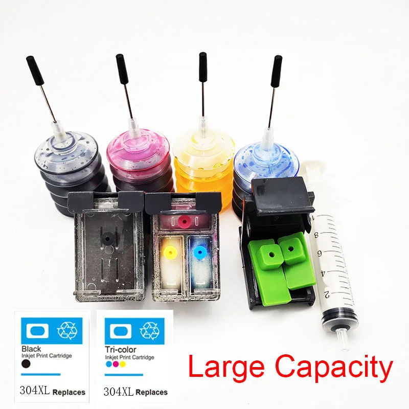 einkshop For HP304 HP 304 XL Ink Cartridge For HP Envy 5010 5020 5030 5032 5034 Deskjet 2630 2632 2620 3720 3721 Printer