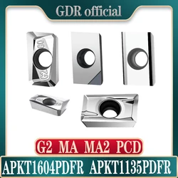 APMT1135 APMT1604 APKT1604 APKT MA G2 алюминиевая фреза токарные инструменты APKT 1135 1604 фрезерные вставки