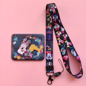 Kimlik (kimlik) kartı durumunda, Disney Mickey Mouse, Tutamak, boyun, kadınsı, Öğrenci kimlik Kartı olan Koleksiyoncu, Kapak, isim kartı, işletme, Çalışan, Satışlarda ilk 10 kasa ve mickey-no. 2