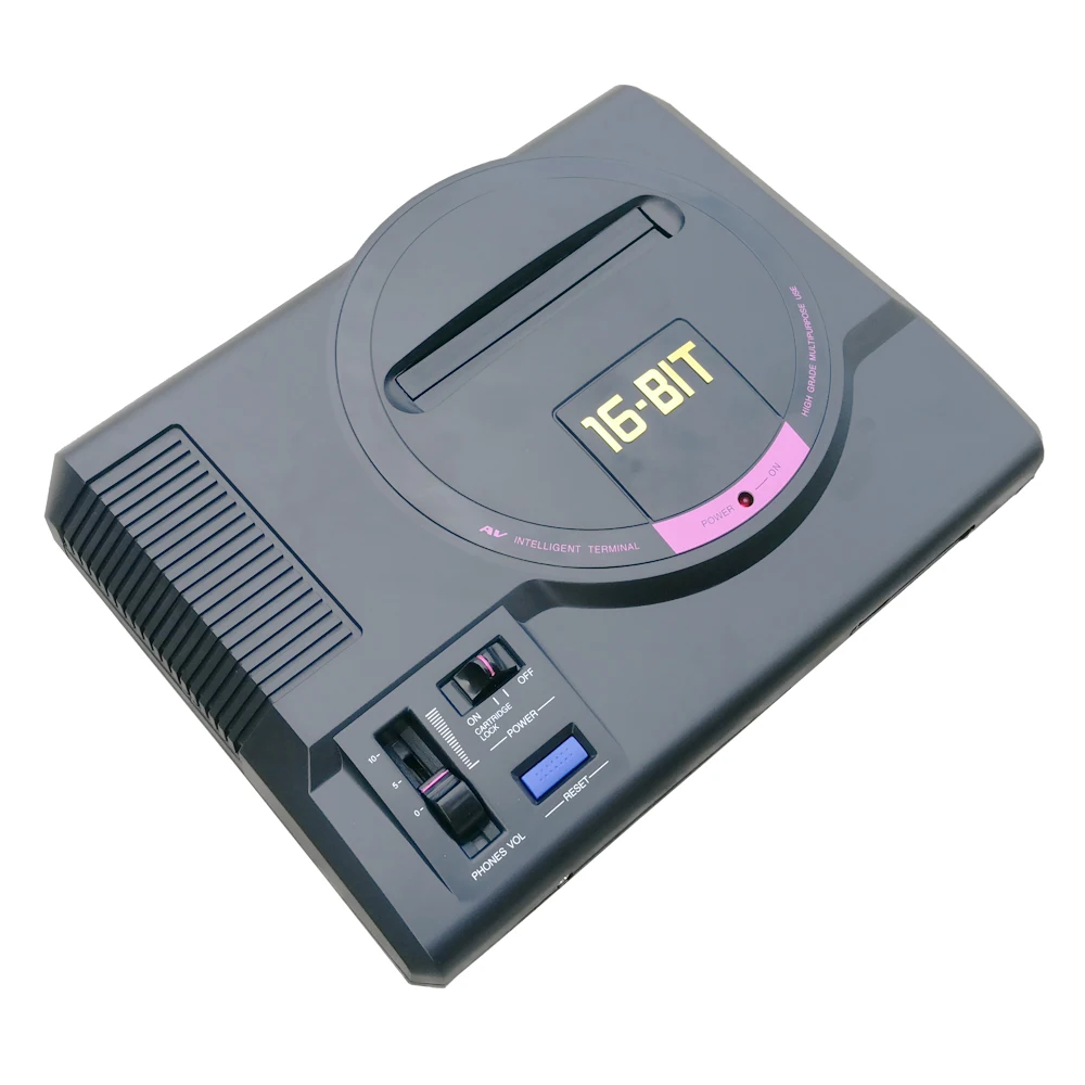 

Classic Chinese-made retro MD Game console mega drive game consoles support everdrive games Support HD output