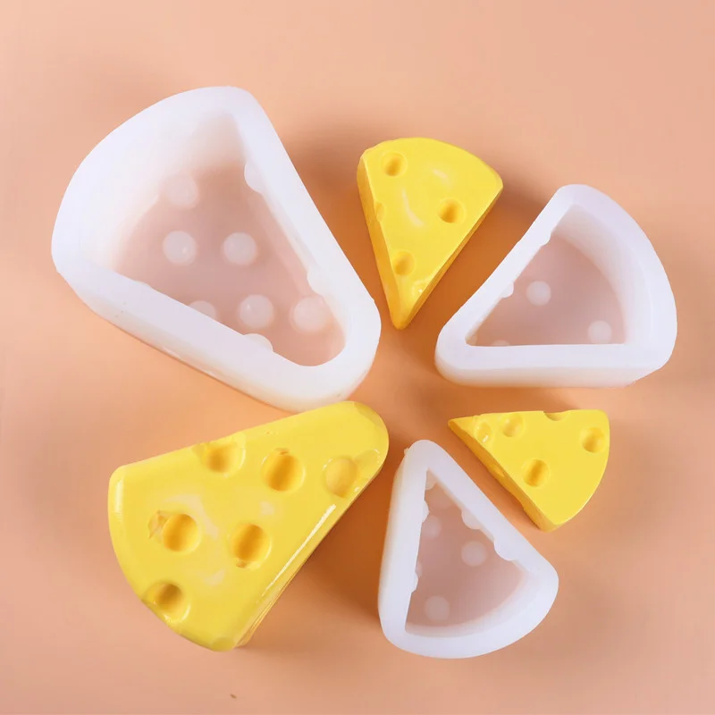 Cheese Shaped Cake Mold For Baking Dessert Ring Art Mousse Silicone 3D Mould Silikonowe Moule Pan Pastry Tools