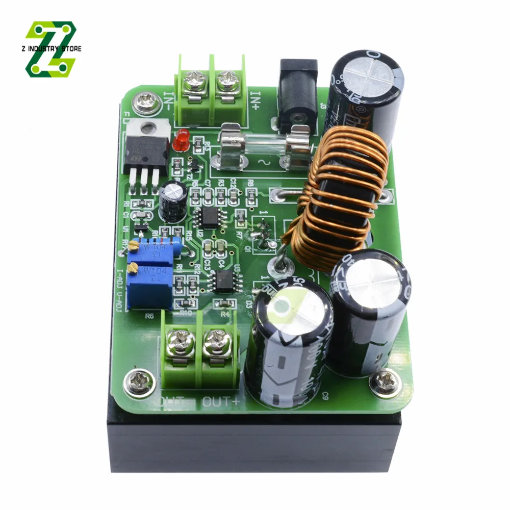 

600W Boost Module Power Supply DC-DC Step up Constant Current Voltage 10-60V to 12-80V 12V 24V 48V 72V Booster Converter