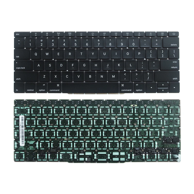 Imagem -05 - Teclado do Laptop para Macbook Pro A1706 A1707 20232023 A1708 A1534 A1989 A1990 us ru