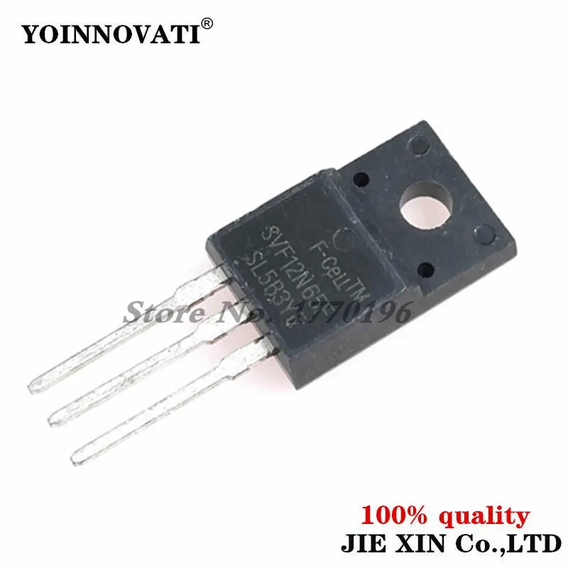 10PCS SVF12N65F SVF12N65 12N65 TO-220F