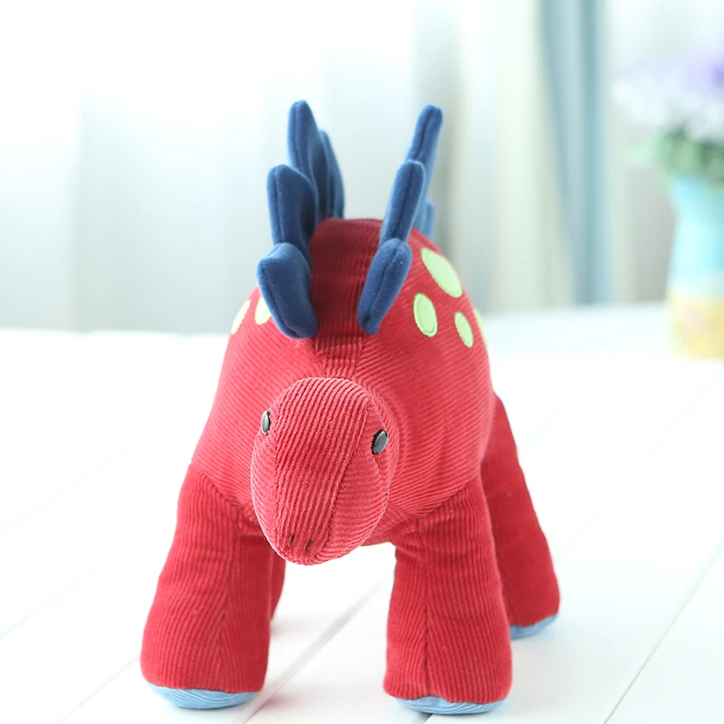 Kawaii New Dinosaur peluche giocattoli per bambini Tyrannosaurus Rex Ankylosaurus collo lungo drago pterosauri Raptors Triceratops mirrosaurus