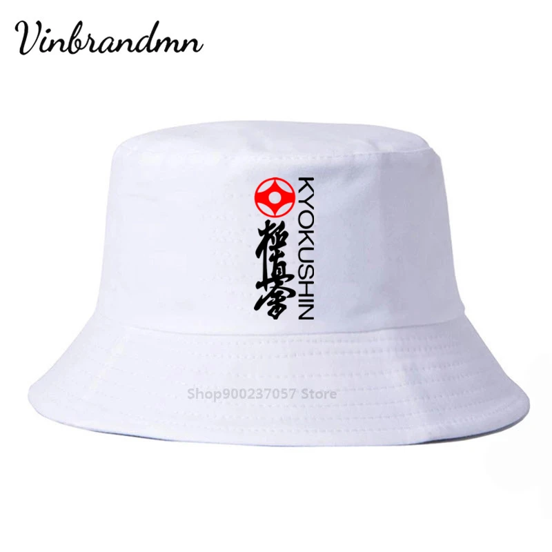 Fashion hat Kyokushin Karate heart Martial Arts white printing net cap baseball cap Summer Trend Cap sun hat Beach Visor hat