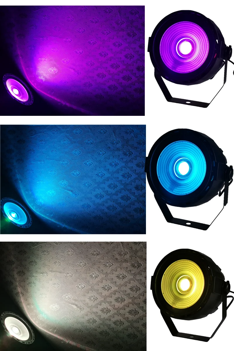 Imagem -04 - Luz Cob de Led em 16 Peças Rgb 30w Led Par Lâmpada de Discoteca