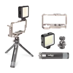 Lanparte Nice Quality Newest Small Design Aluminum Camera Cage Kit With Tripod For Sony ZVE10 Wholesale