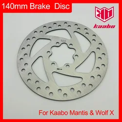 140mm Brake Disc 140 Braking for Kaabo Mantis 10inch Wolf Warrior X Electric Scooter Parts